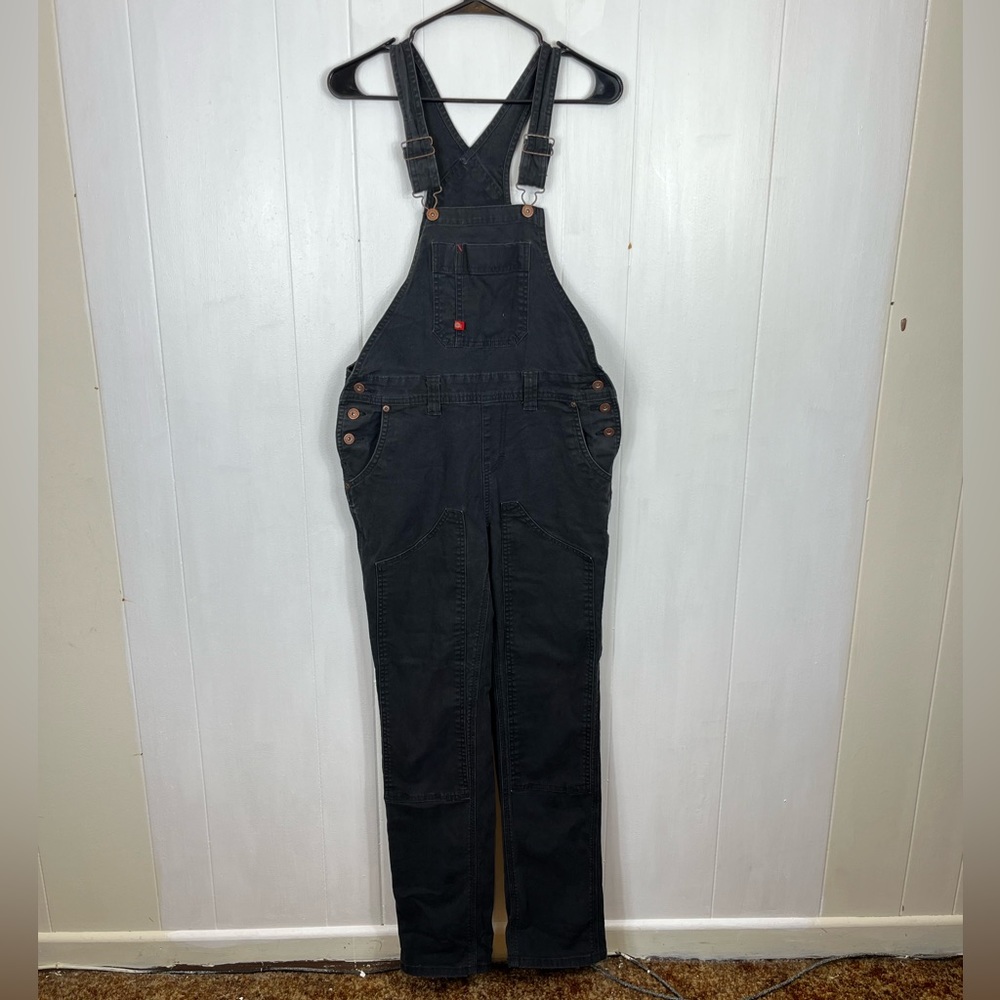 Vintage Dickies Cotton Bib Overalls Double Knee Sz 32